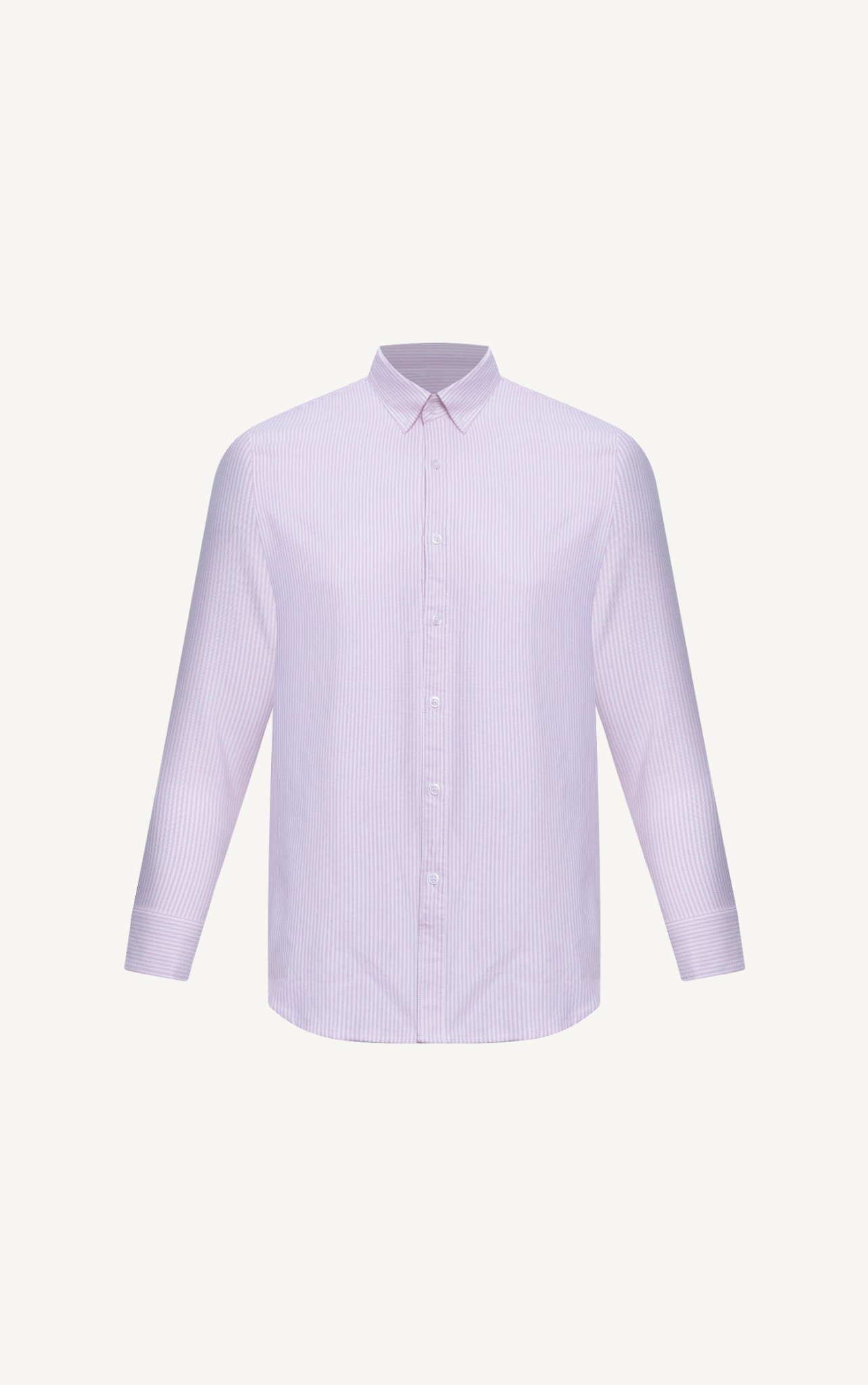 AG75 PREMIUM SLIMFIT SMALL STRIPED OXFORD SHIRT - PINK