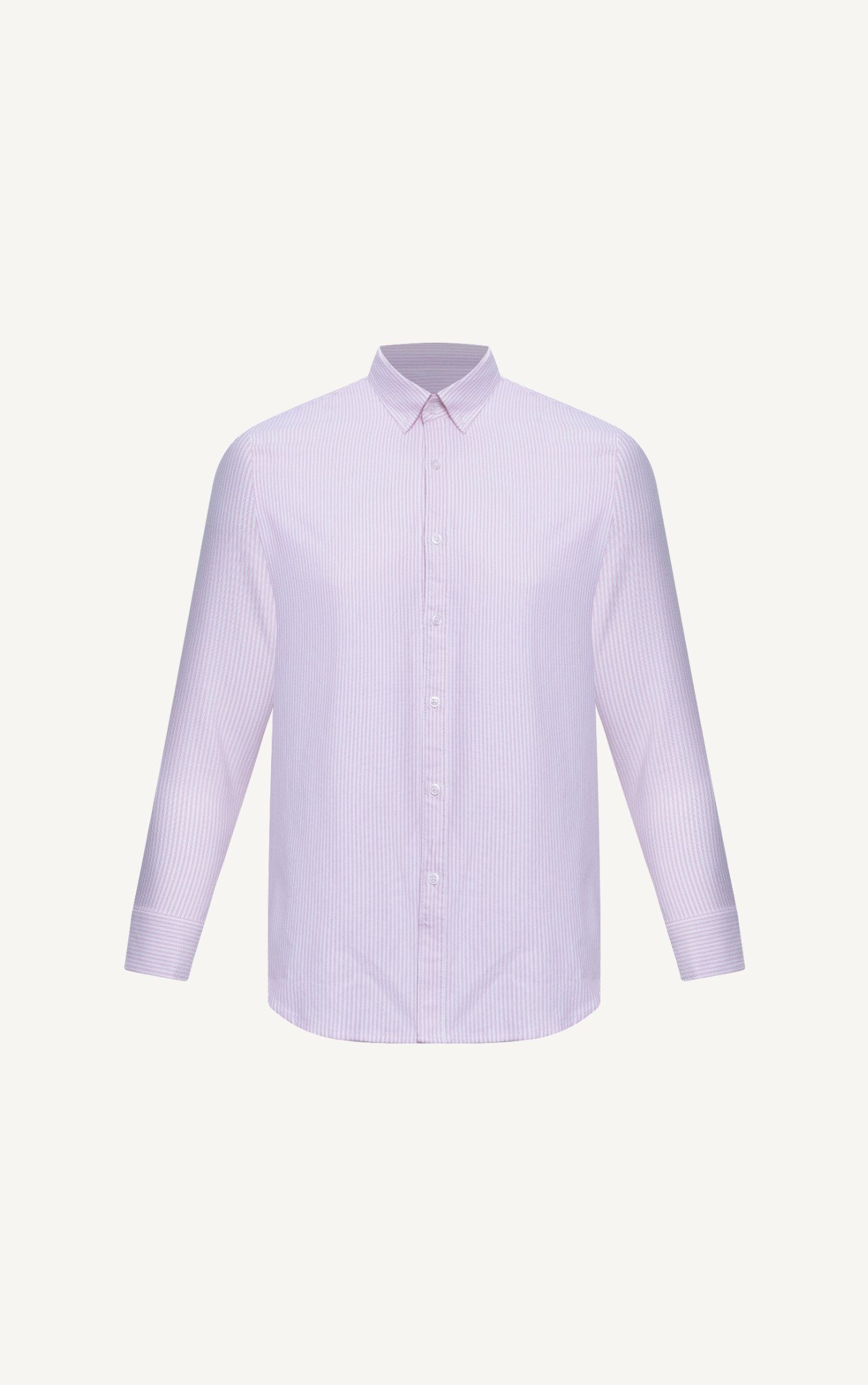 AG875 PREMIUM SLIMFIT NEW SMALL LONG STRIPED SHIRT - PINK