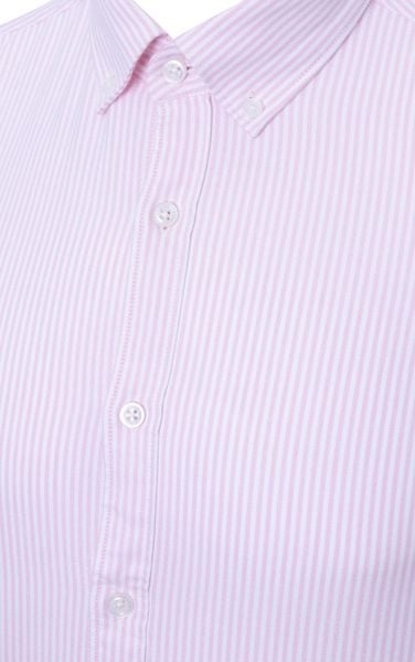  AG75 PREMIUM SLIMFIT SMALL STRIPED OXFORD SHIRT - PINK 