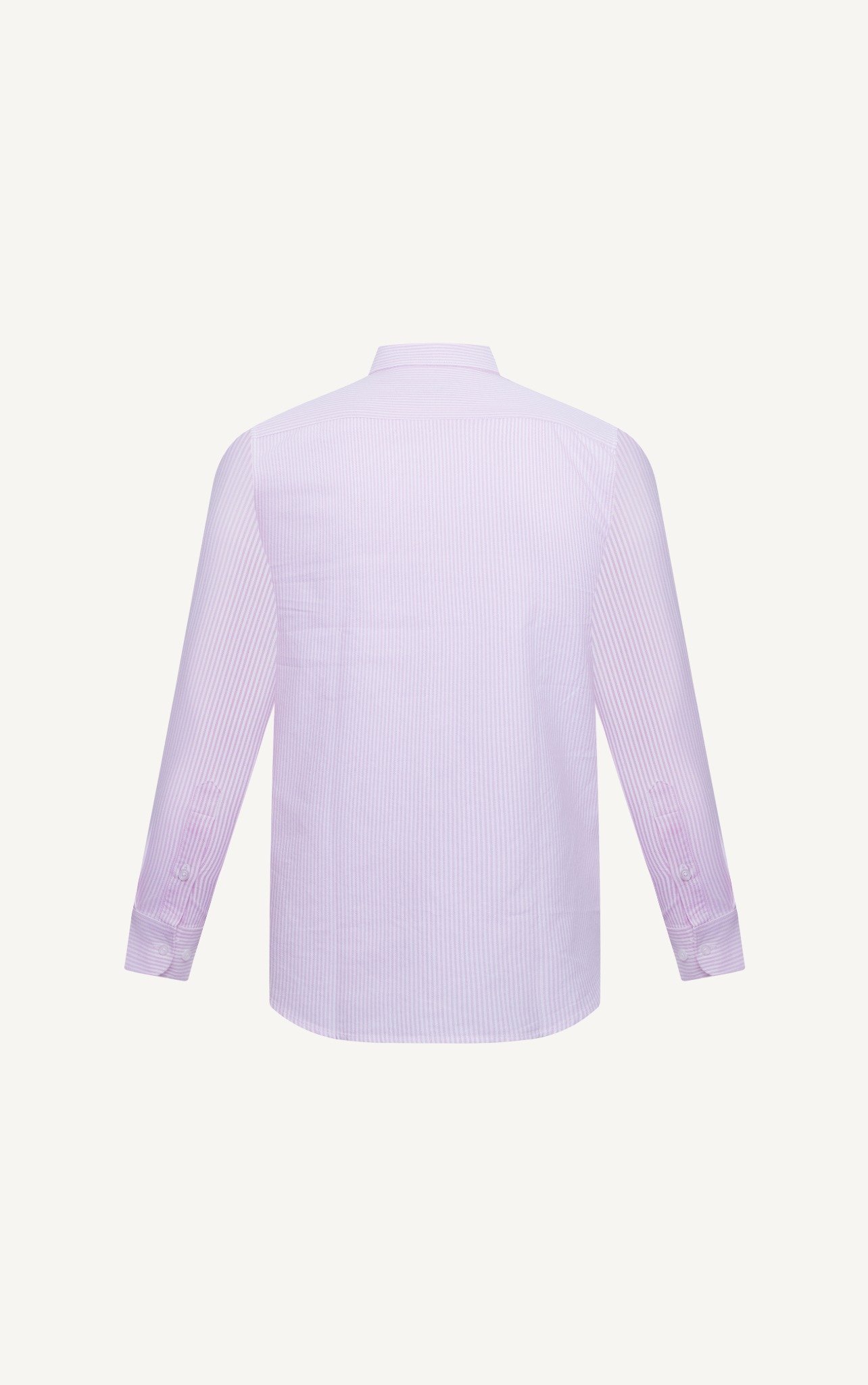 AG75 PREMIUM SLIMFIT SMALL STRIPED OXFORD SHIRT - PINK