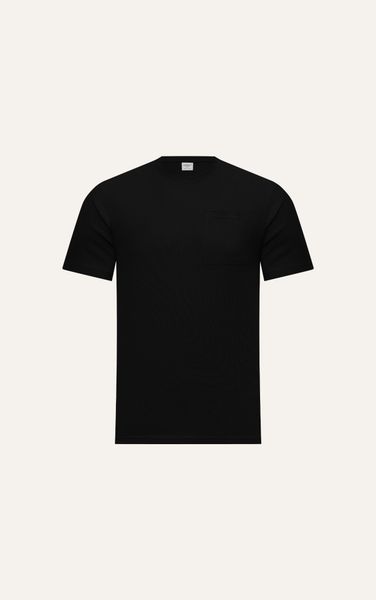  AG63 PREMIUM REGULAR FIT BASIC POCKET T-SHIRT - BLACK