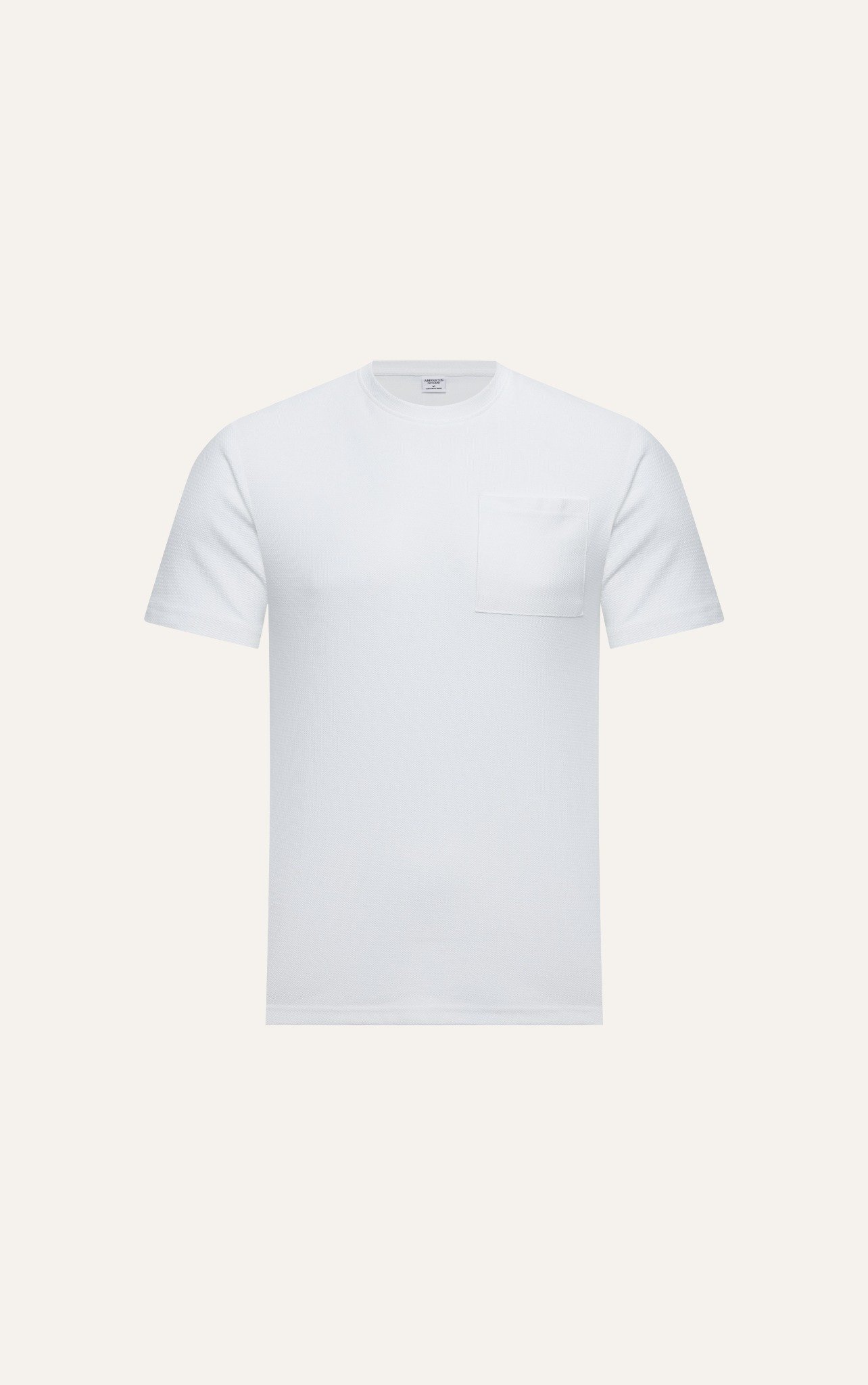 T663 FACTORY REGULAR FIT BASIC POCKET T-SHIRT - WHITE