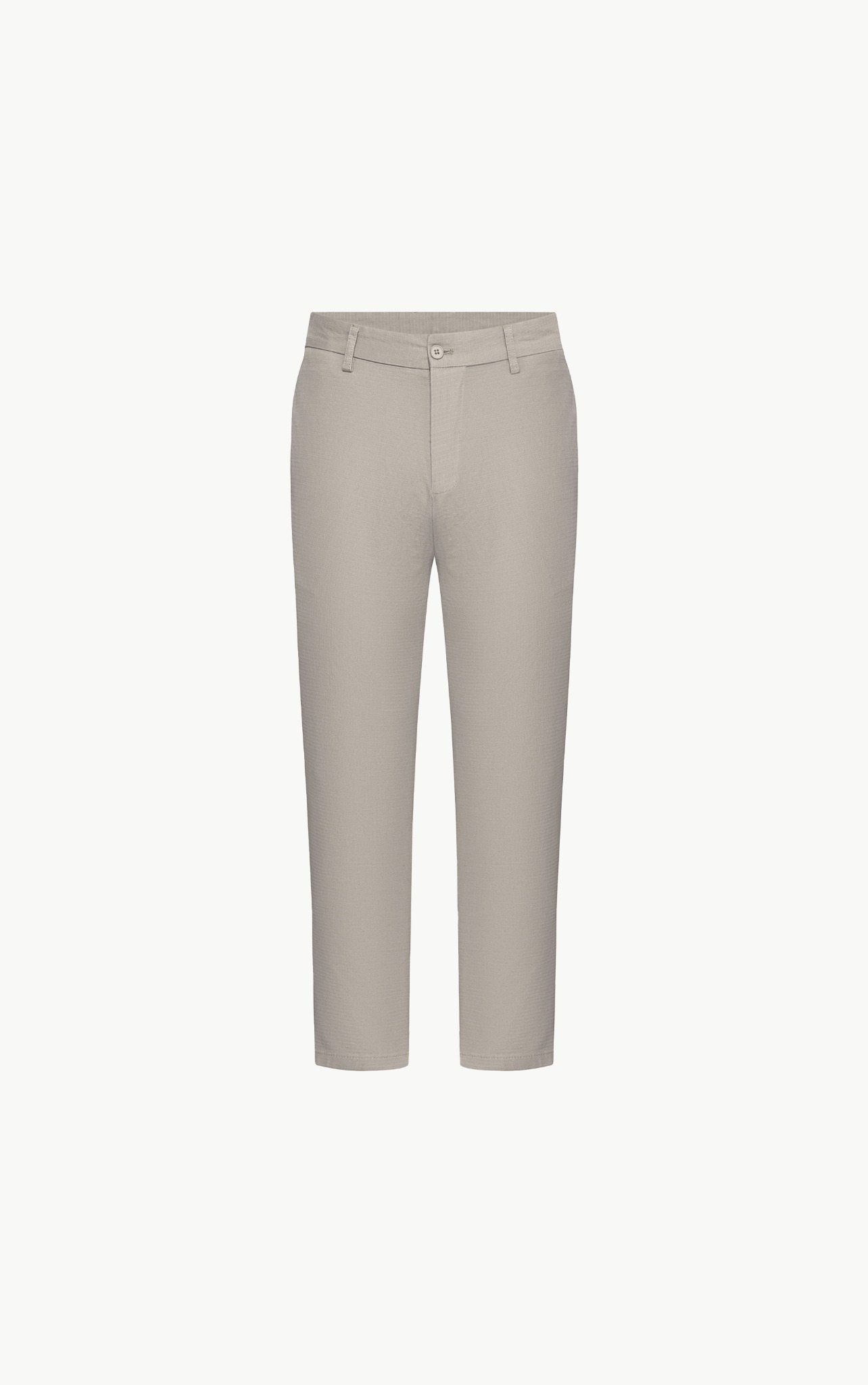 AG105 PREIUM SLIMFIT KHAKI TROUSERS - BEIGE