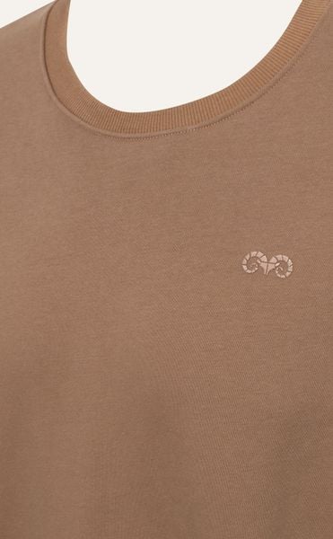  AG93 STUDIO OVERSIZE LONG SLEEVED SHIRT - BROWN 
