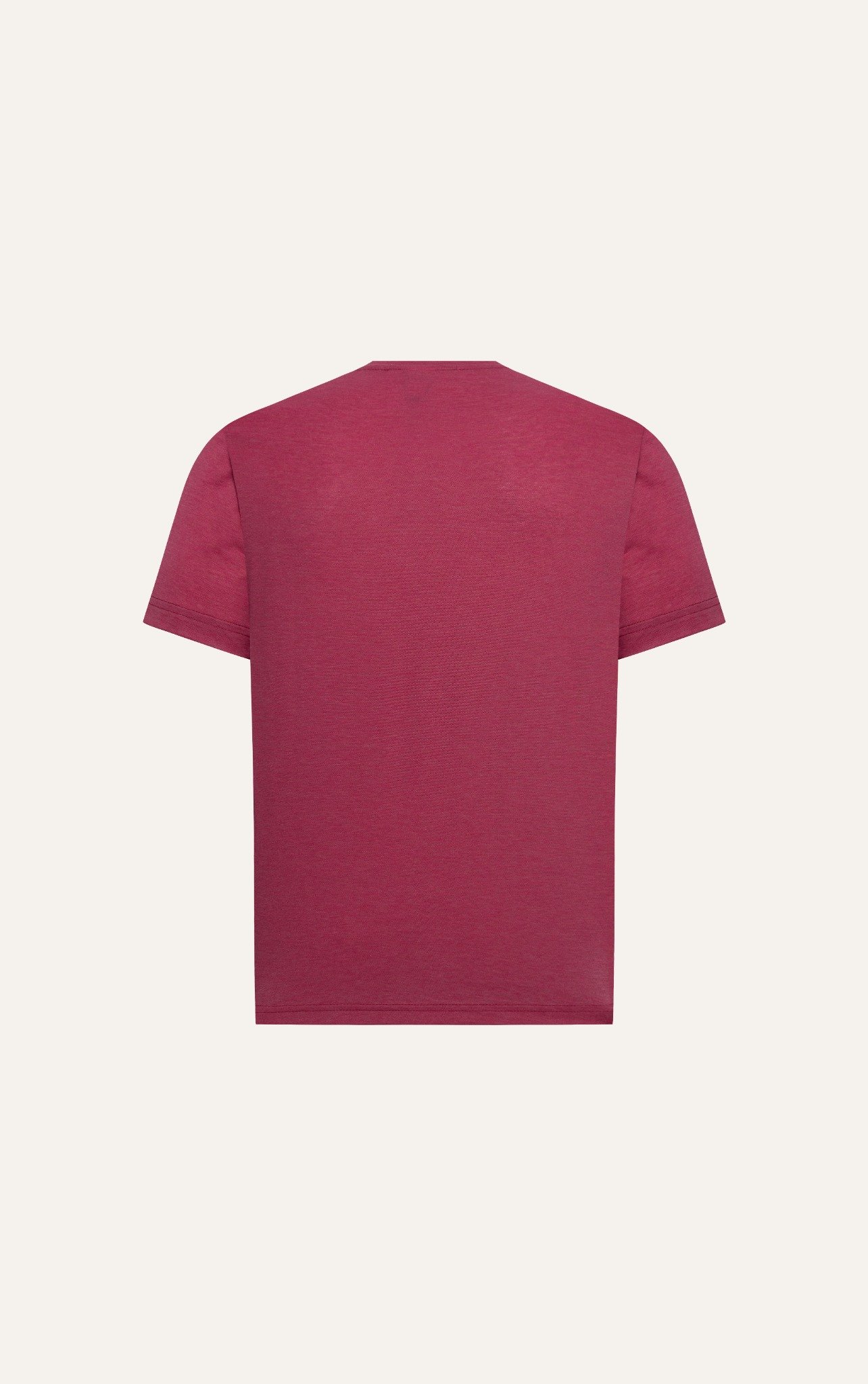 AG60 FACTORY REGULAR FIT EMBROIDERED "AMUS" T-SHIRT - PINK