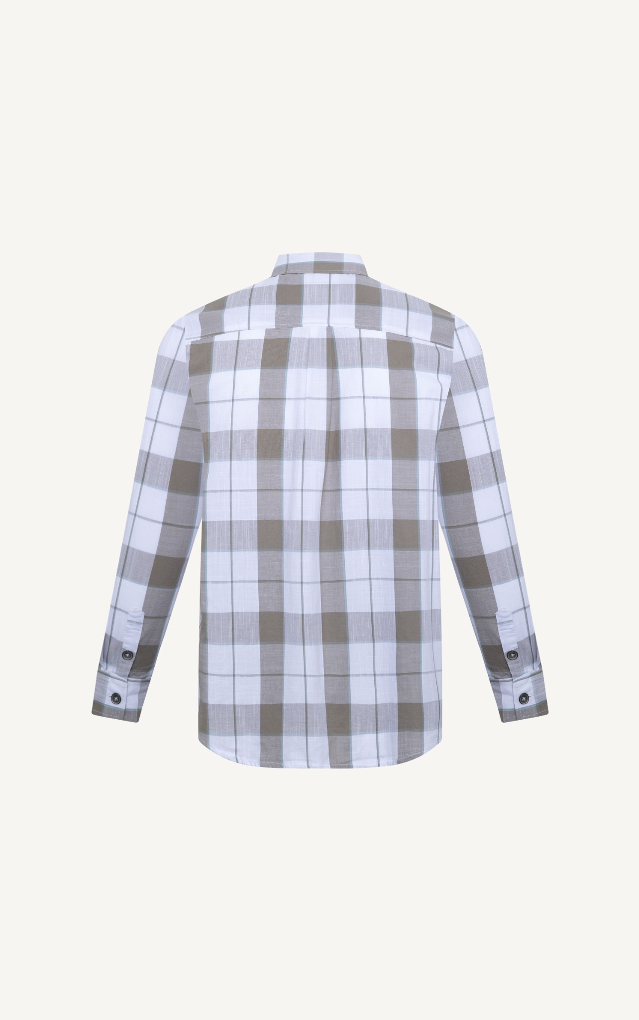 AG16 FACTORY REGULAR FIT MIX COLOR CHECKED SHIRT - BROWN