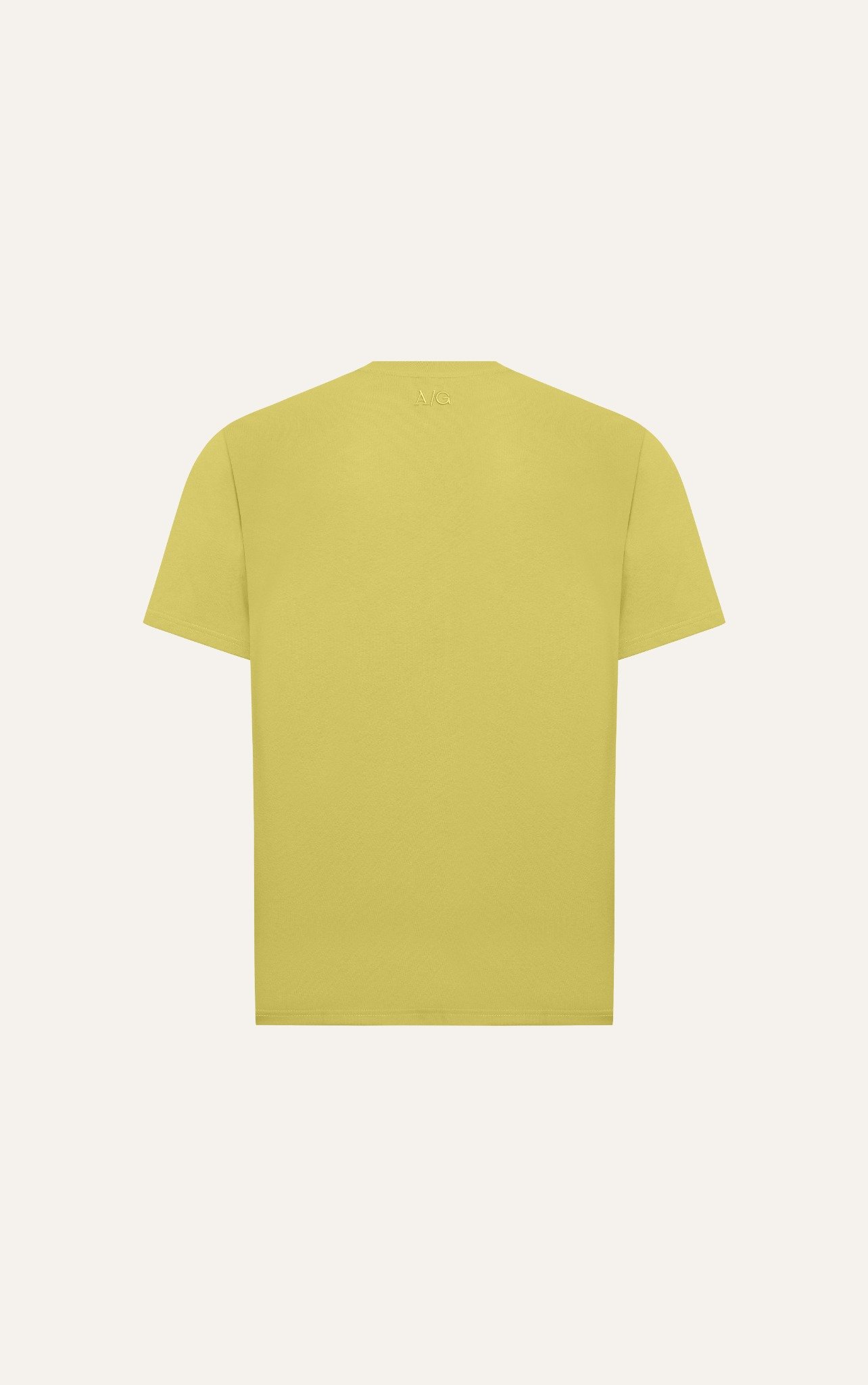 T688 FACTORY LOOSE FIT PRINTED "NEUTRAL" T-SHIRT - YELLOW