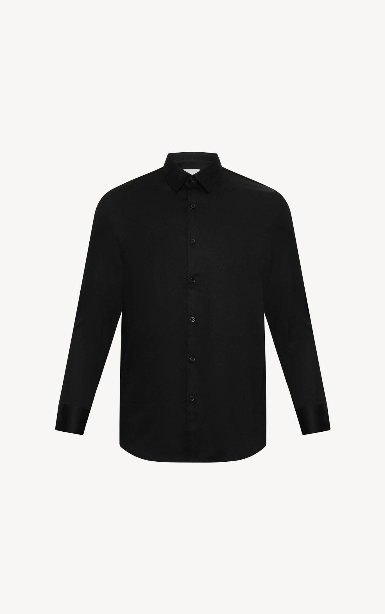 AG618 STUDIO SLIMFIT SHIRT - BLACK