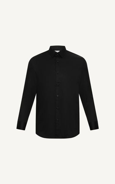  AG618 STUDIO SLIMFIT SHIRT - BLACK