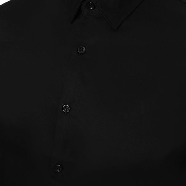  AG618 STUDIO SLIMFIT SHIRT - BLACK 
