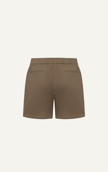  AG510 STUDIO SLIMFIT NEW DRY STRETCH SHORTS - BROWN 