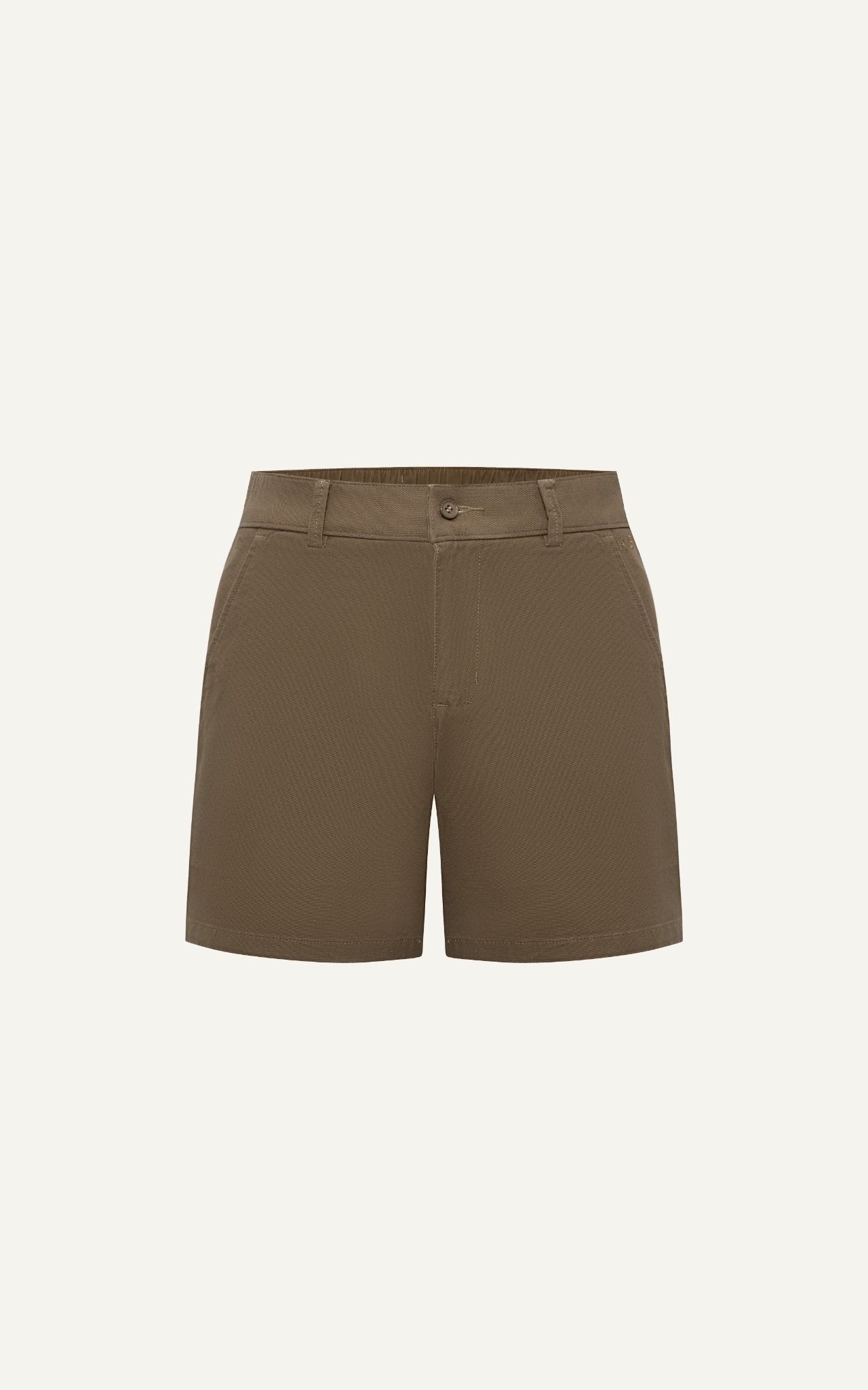  AG510 STUDIO SLIMFIT NEW DRY STRETCH SHORTS - BROWN 