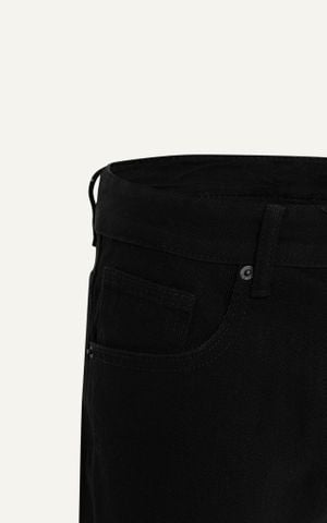 AG635 SIGNATURE SLIMFIT ESSENTIAL SHORT JEANS - BLACK