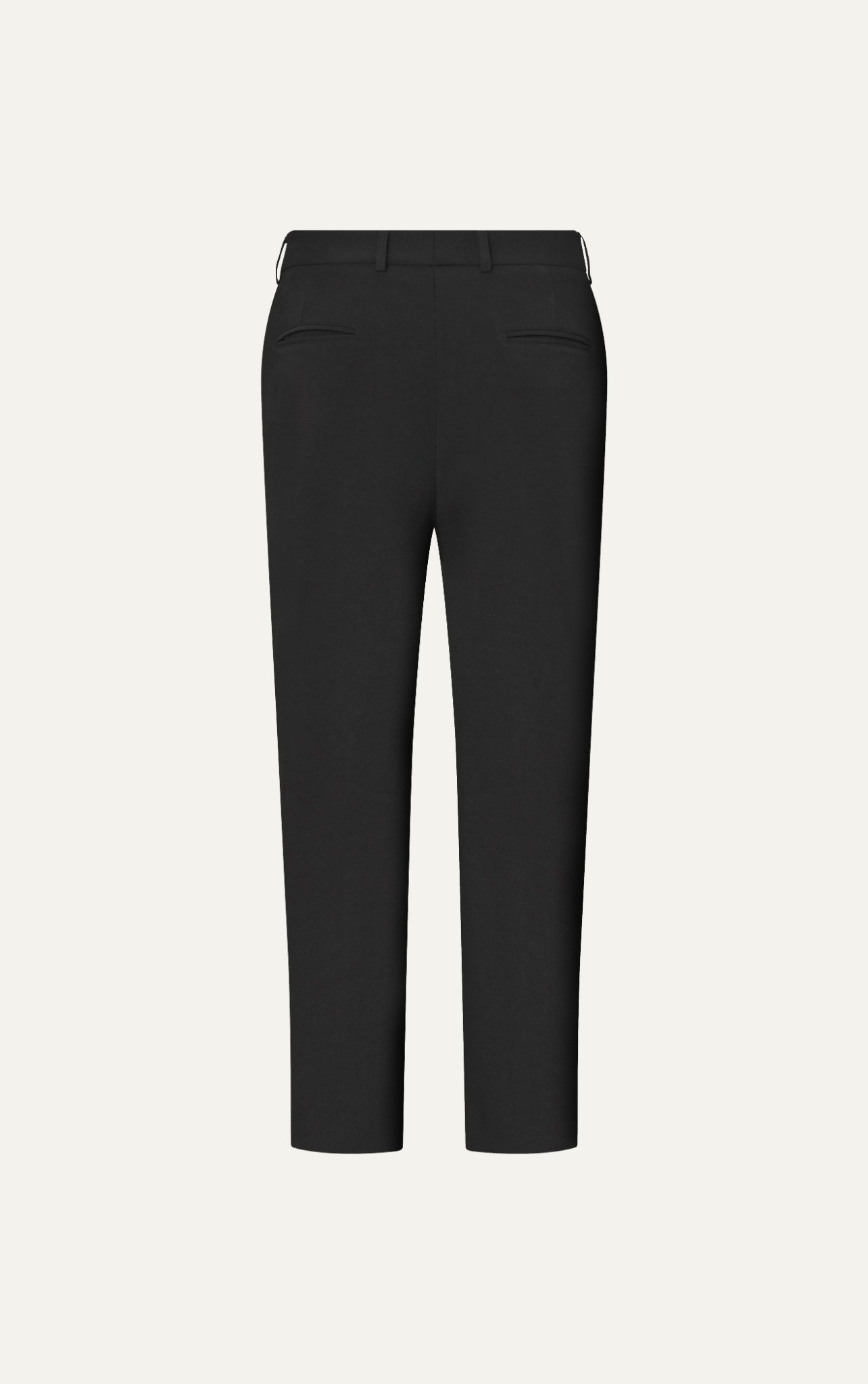 AGHT14 PREMIUM REGULAR FIT TROUSERS - BLACK