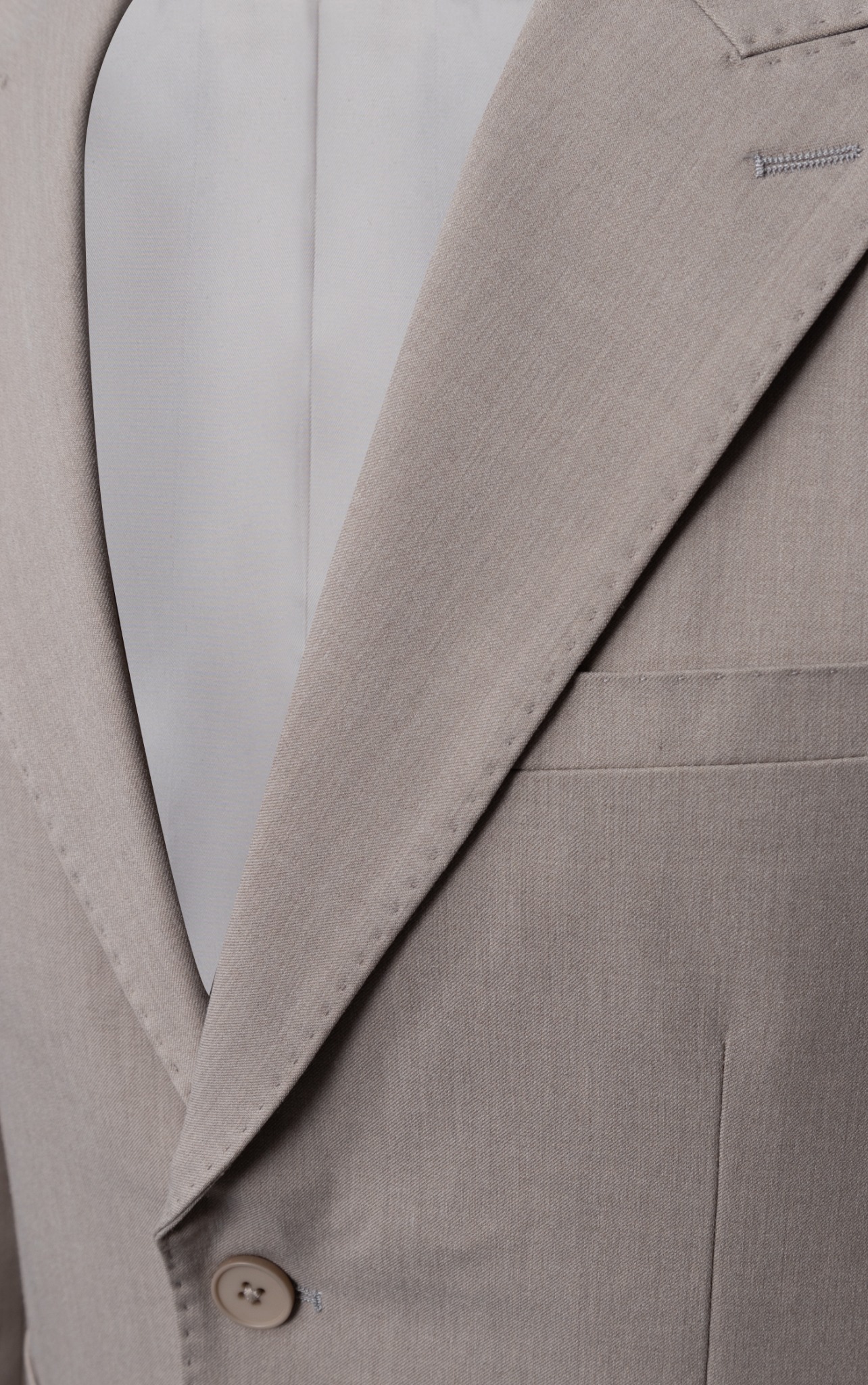 AG61 PREMIUM SLIMFIT VEST - BEIGE