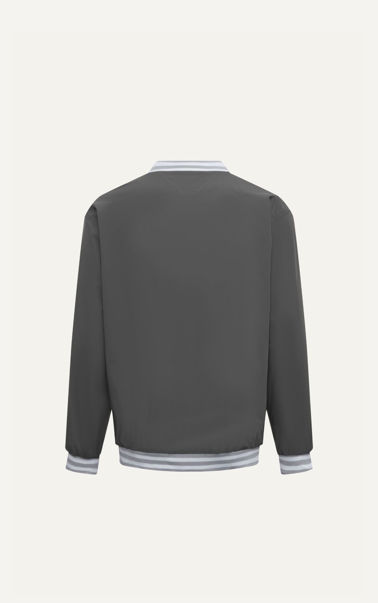 AG19 FACTORY LOOSE FIT BASIC BOMBER - GREY