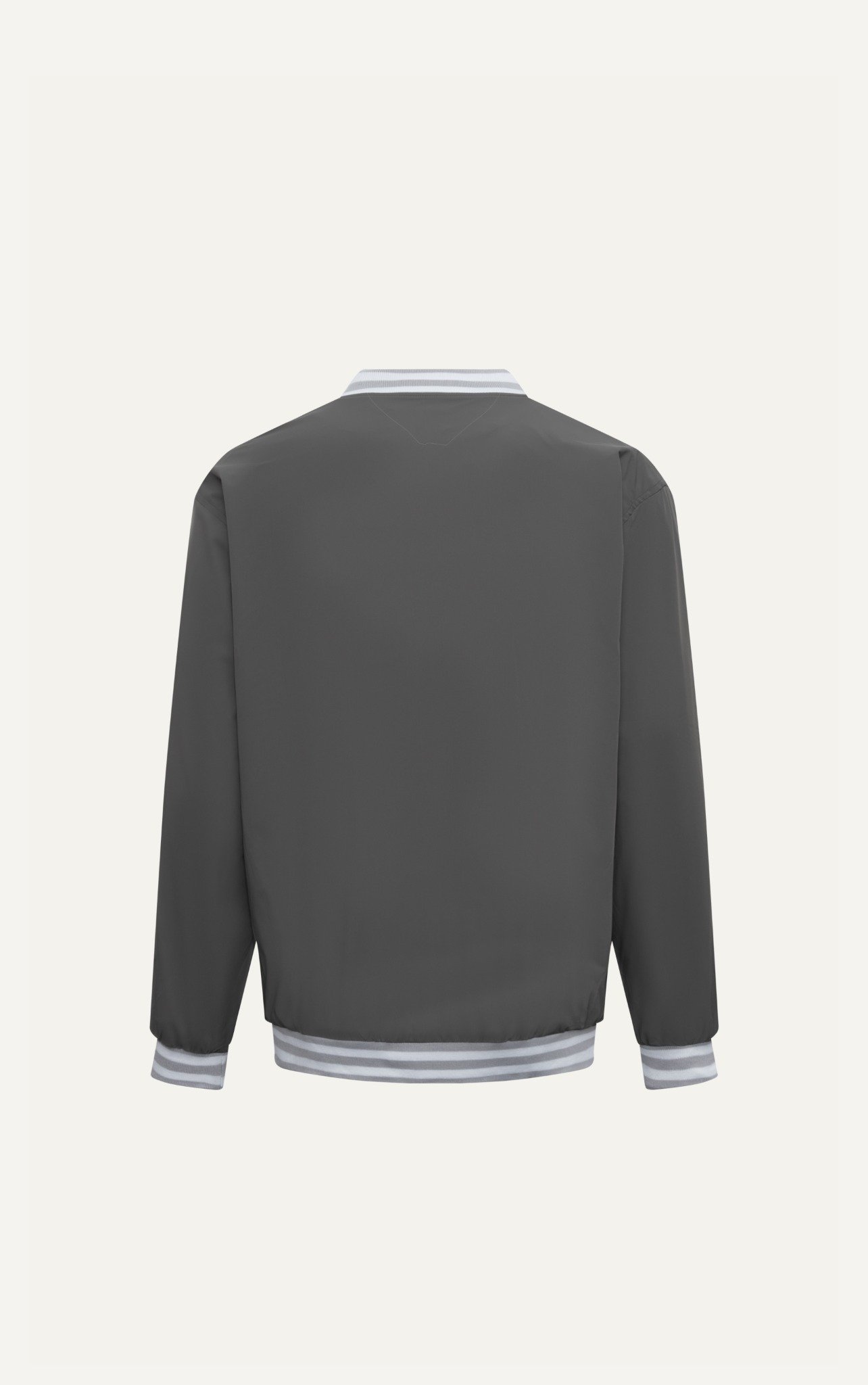 AG19 FACTORY LOOSE FIT BASIC BOMBER - GREY