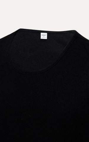 TA36 FACTORY REGULAR FIT BASIC TANKTOP - BLACK