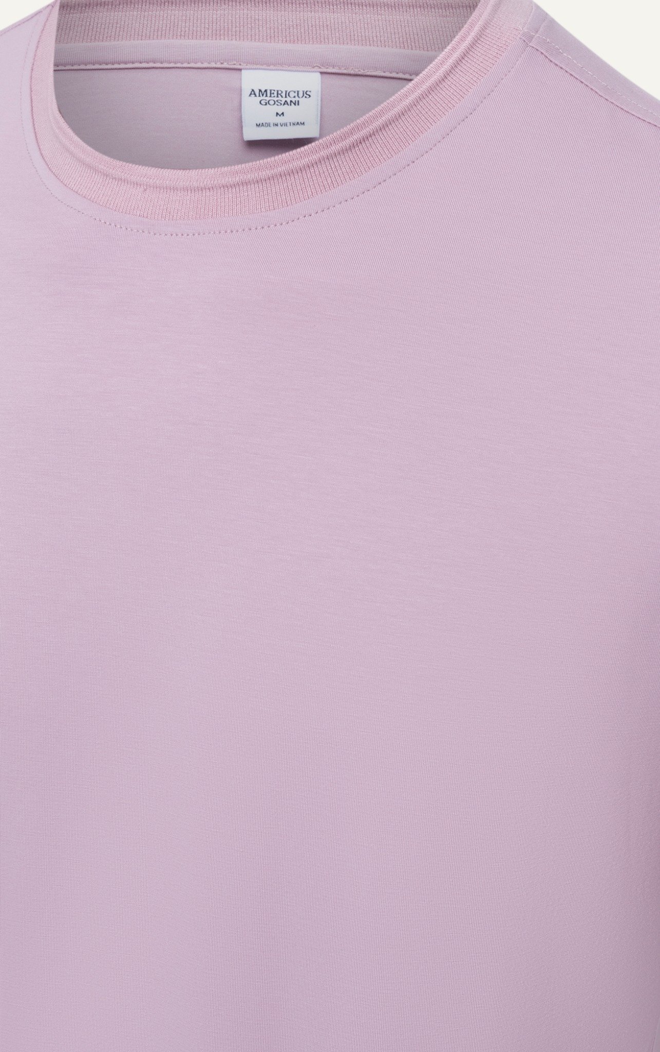 AG080 PREMIUM REGULAR FIT BASIC T-SHIRT - PINK