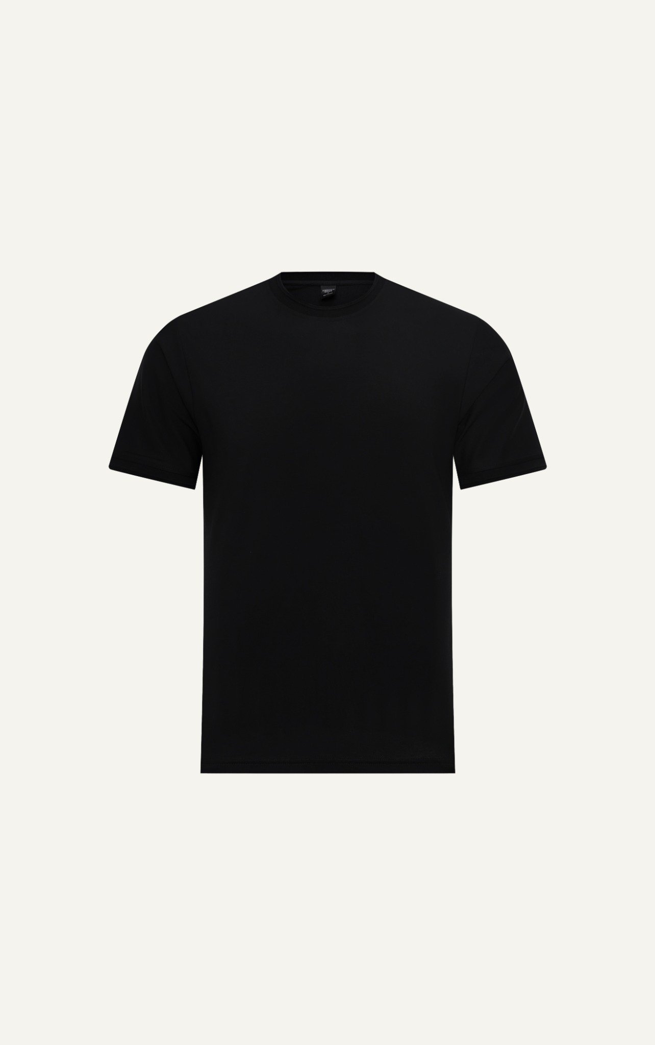 AG080 PREMIUM REGULAR FIT BASIC T-SHIRT - BLACK