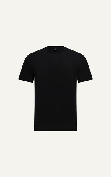  AG080 PREMIUM REGULAR FIT BASIC T-SHIRT - BLACK