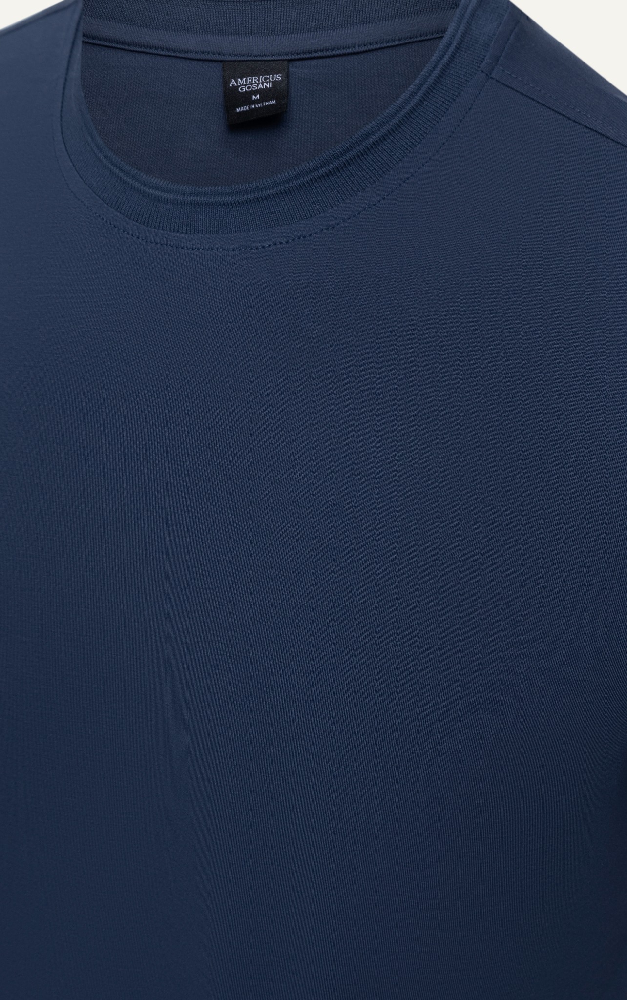 AG080 PREMIUM REGULAR FIT BASIC T-SHIRT - DARK BLUE