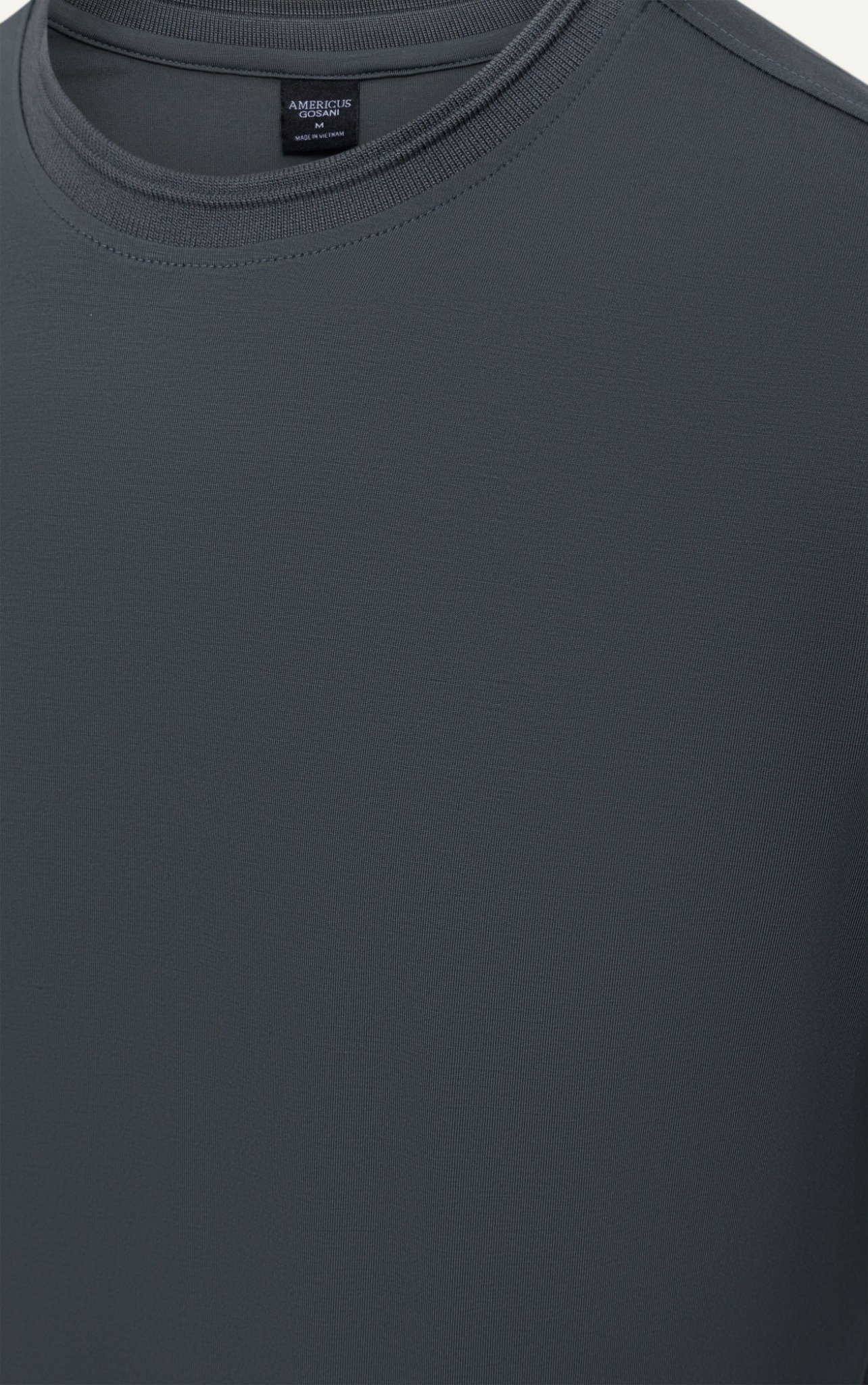 AG080 PREMIUM REGULAR FIT BASIC T-SHIRT - DARK GREY