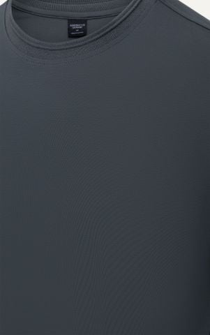 AG080 PREMIUM REGULAR FIT BASIC T-SHIRT - DARK GREY