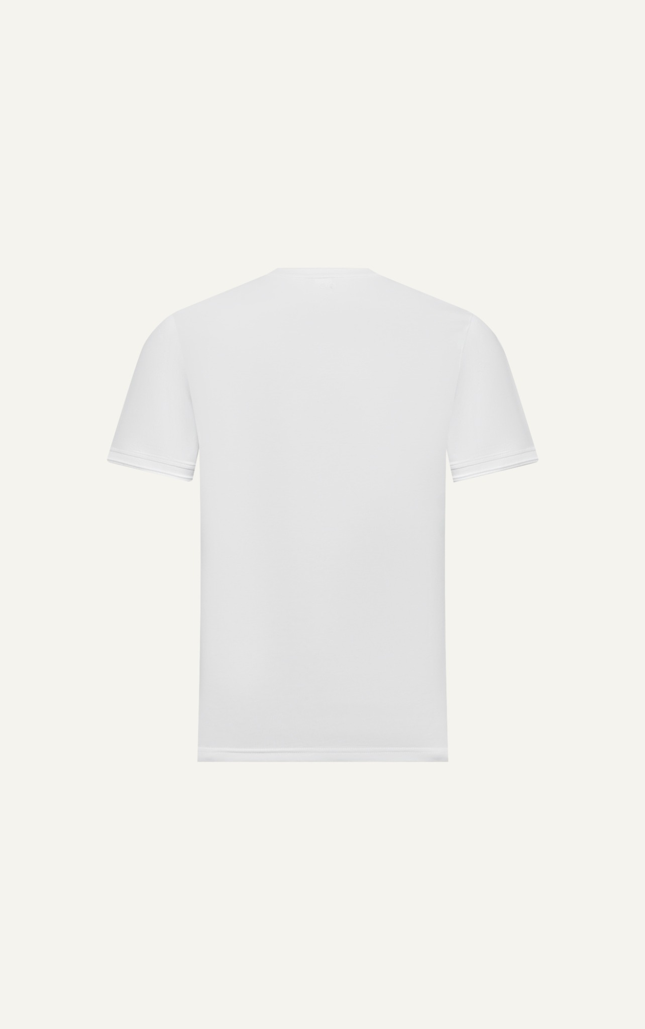 AG080 PREMIUM REGULAR FIT BASIC T-SHIRT - WHITE