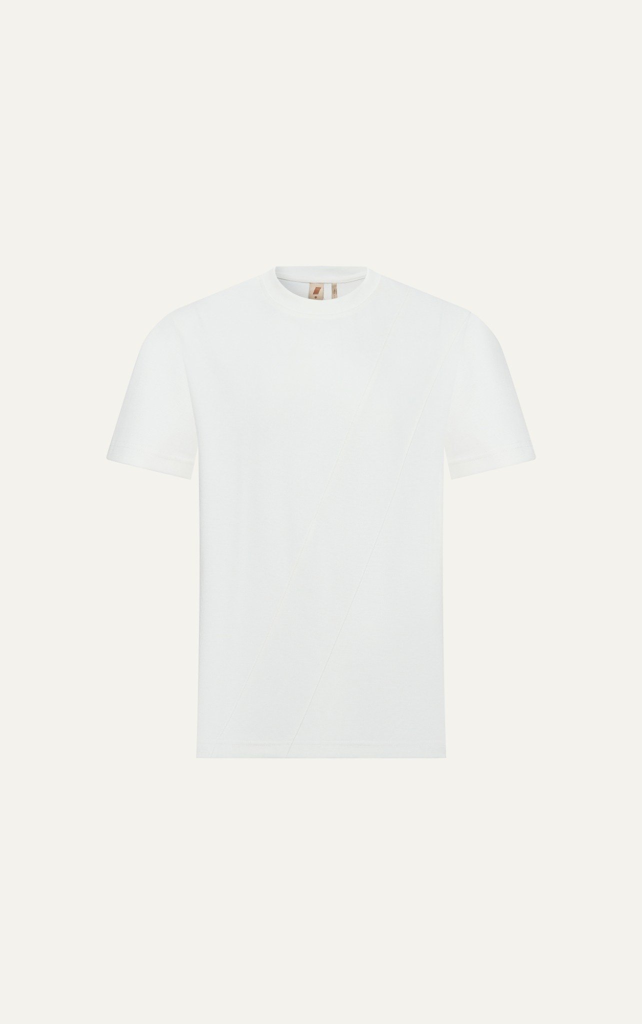 AG732 STUDIO LOOSE FIT BASIC T-SHIRT - WHITE