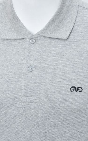  AG001 PREMIUM REGULAR FIT POLO - LIGHT GREY 
