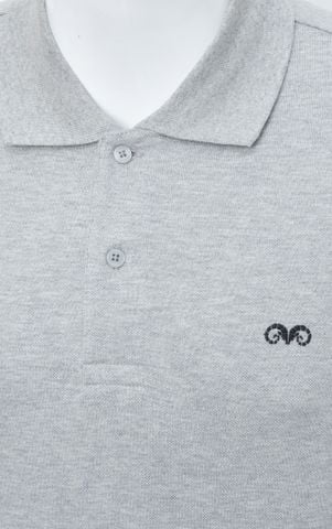 AG001 PREMIUM REGULAR FIT POLO - LIGHT GREY