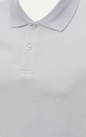 AG003 STUDIO LOOSE FIT BASIC POLO - LIGHT GREY