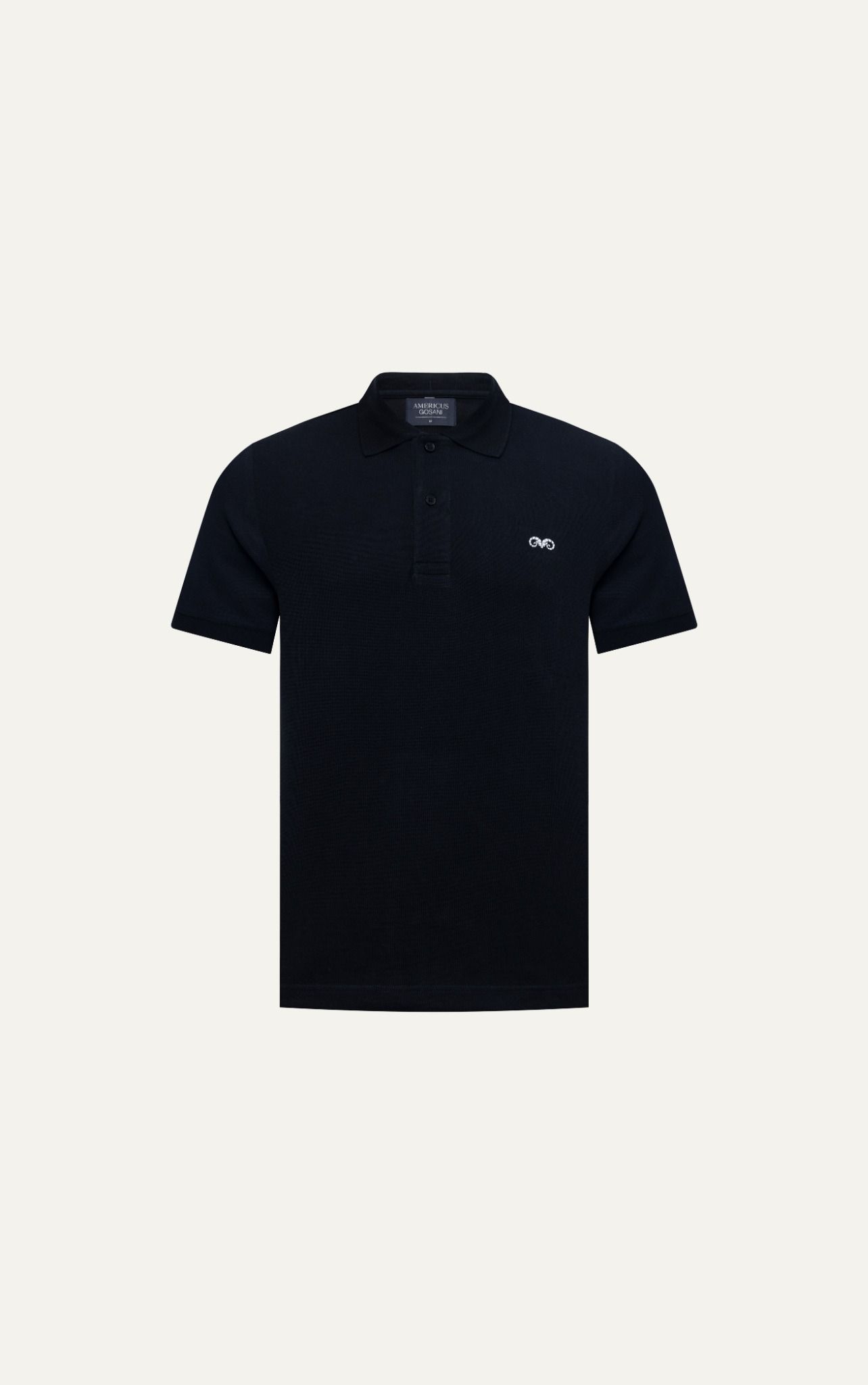  AG001 PREMIUM REGULAR FIT POLO - BLACK 