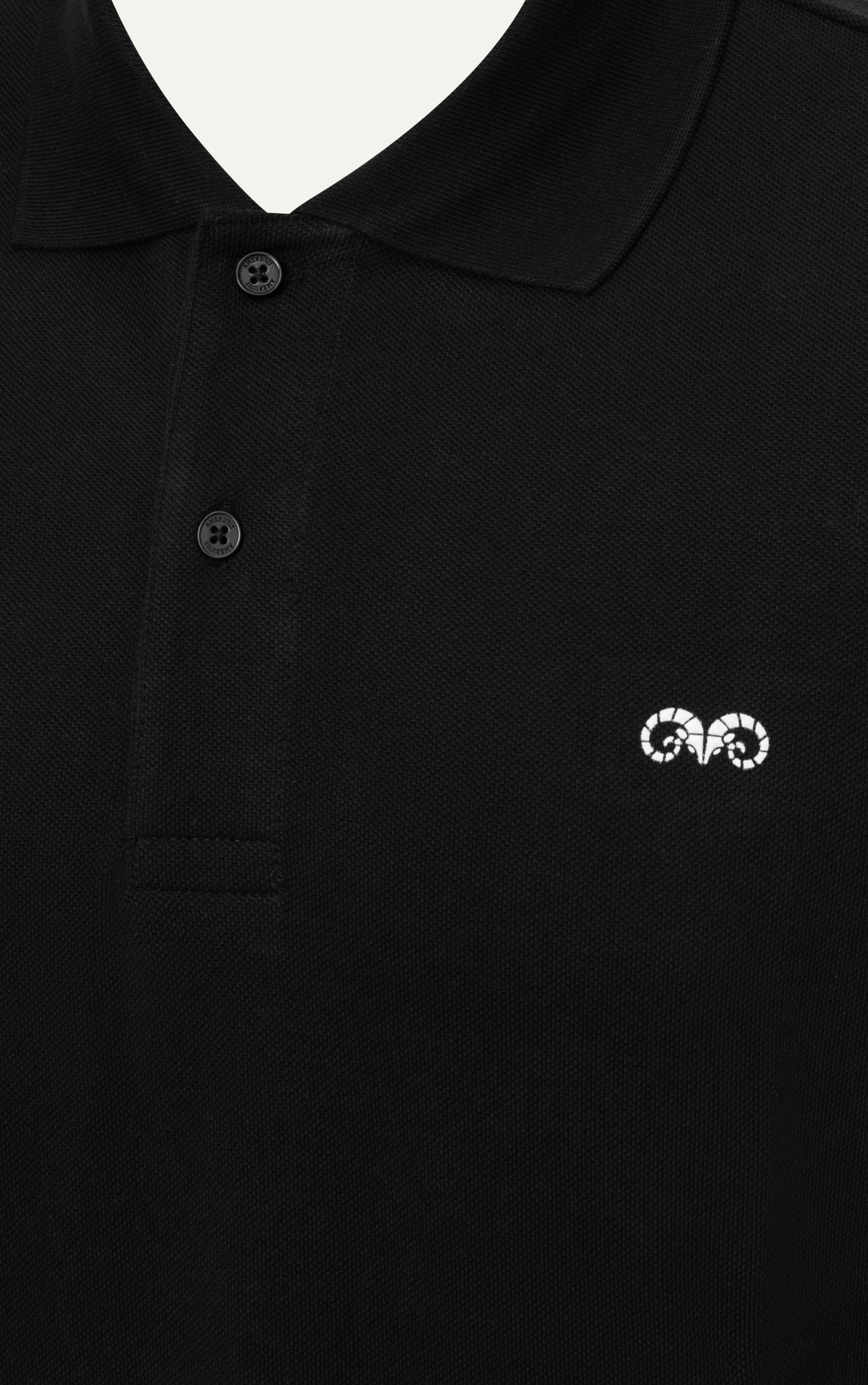 AG001 PREMIUM REGULAR FIT POLO - BLACK