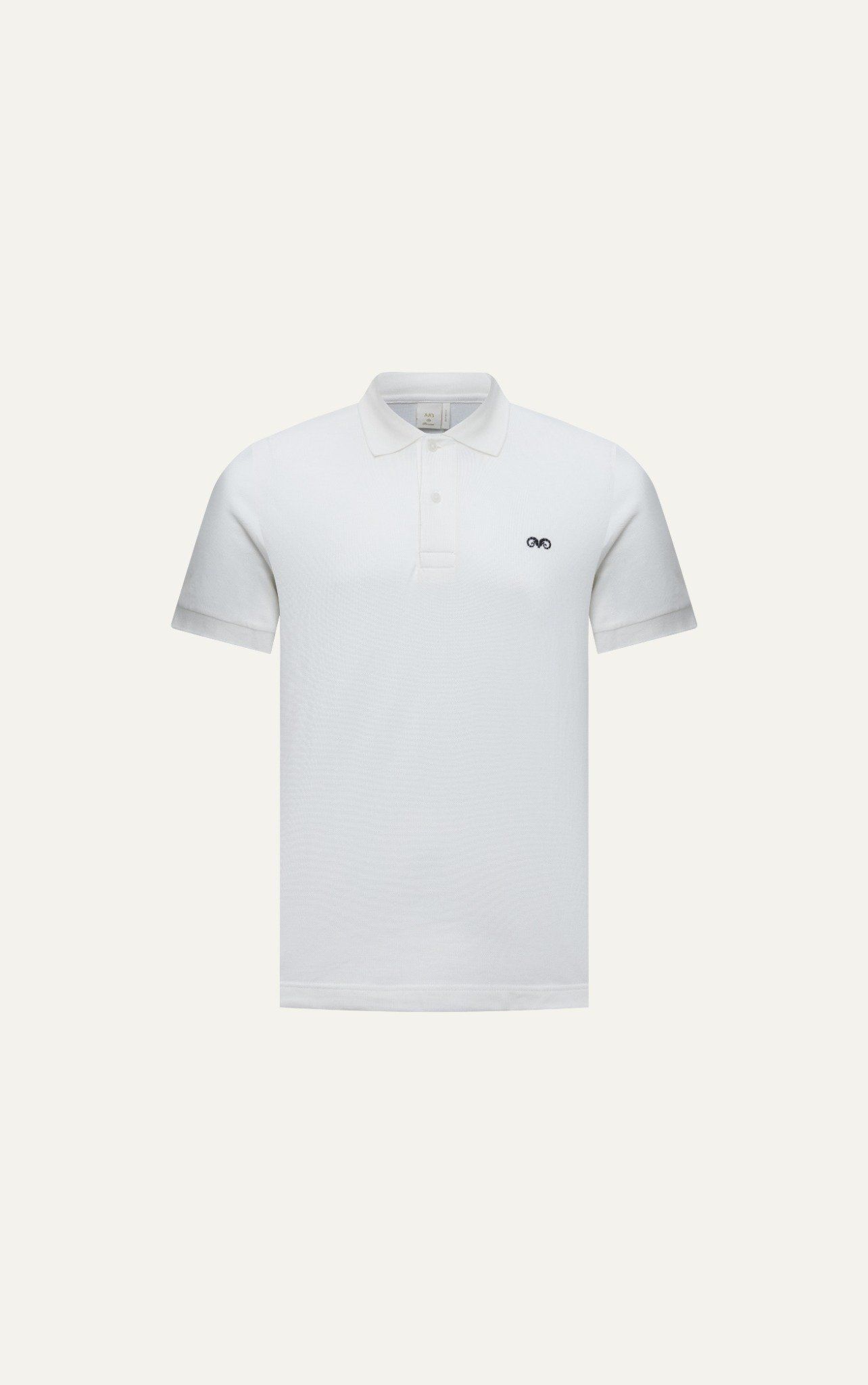  AG001 PREMIUM REGULAR FIT POLO - WHITE 