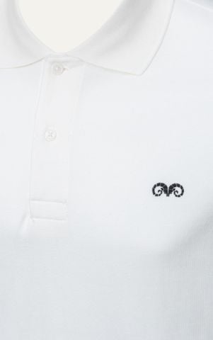 AG001 PREMIUM REGULAR FIT POLO - WHITE