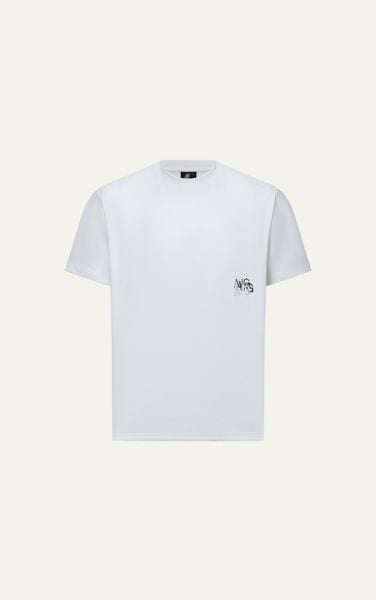  AG700 STUDIO LOOSE FIT ICONIC LOGO T-SHIRT - WHITE