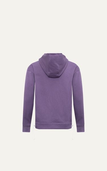  AG03 STUDIO LOOSE FIT BASIC HOODIE - PURPLE 