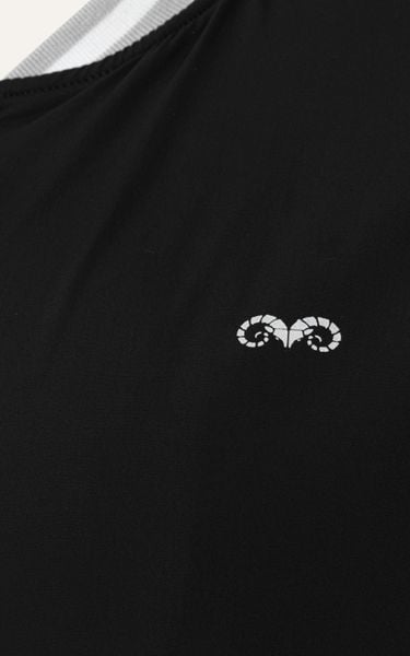 3819 FACTORY LOOSE FIT BASIC BOMBER - BLACK 