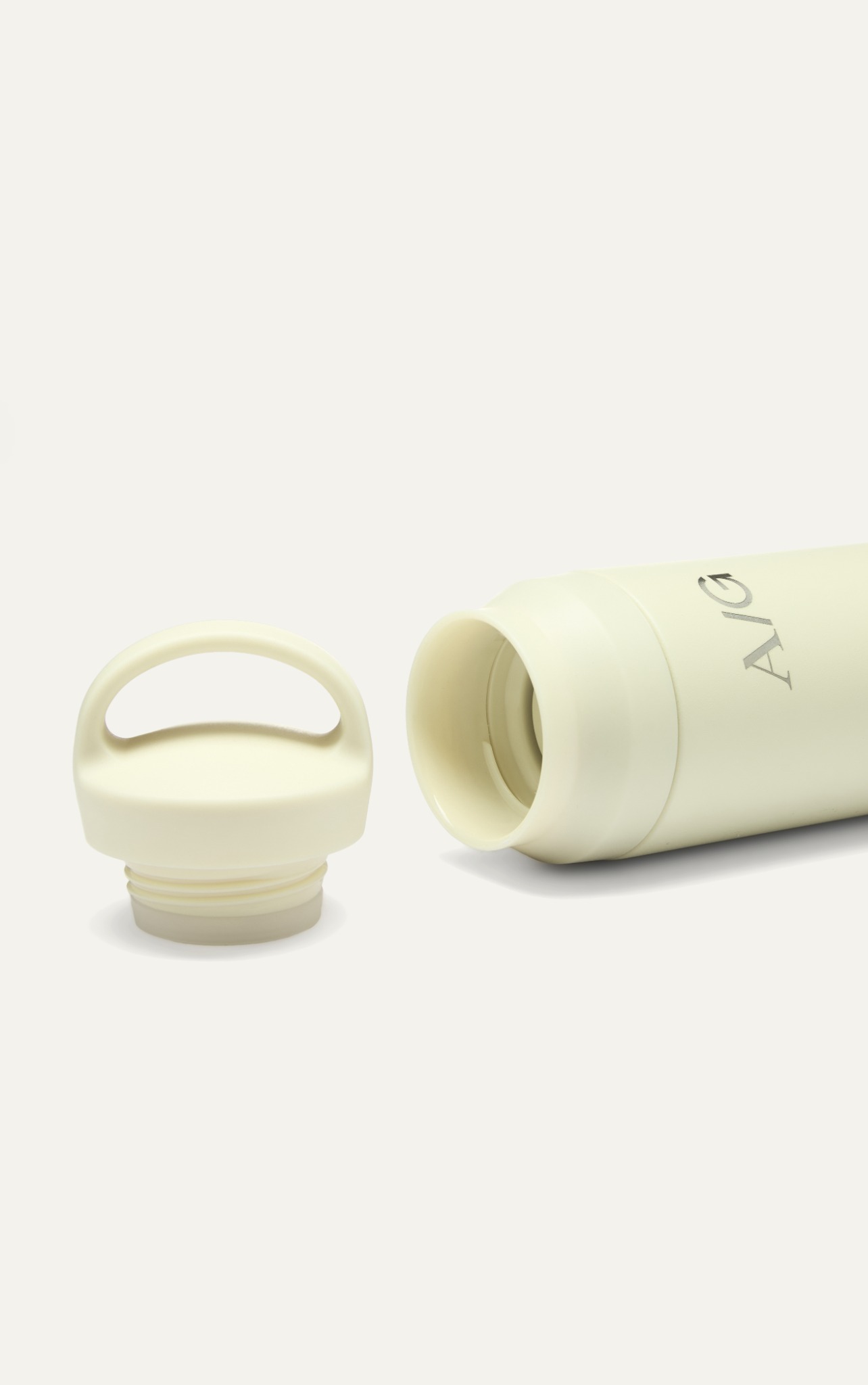 AG VACUUM BOTTLE WITH LOGO - OFF WHITE