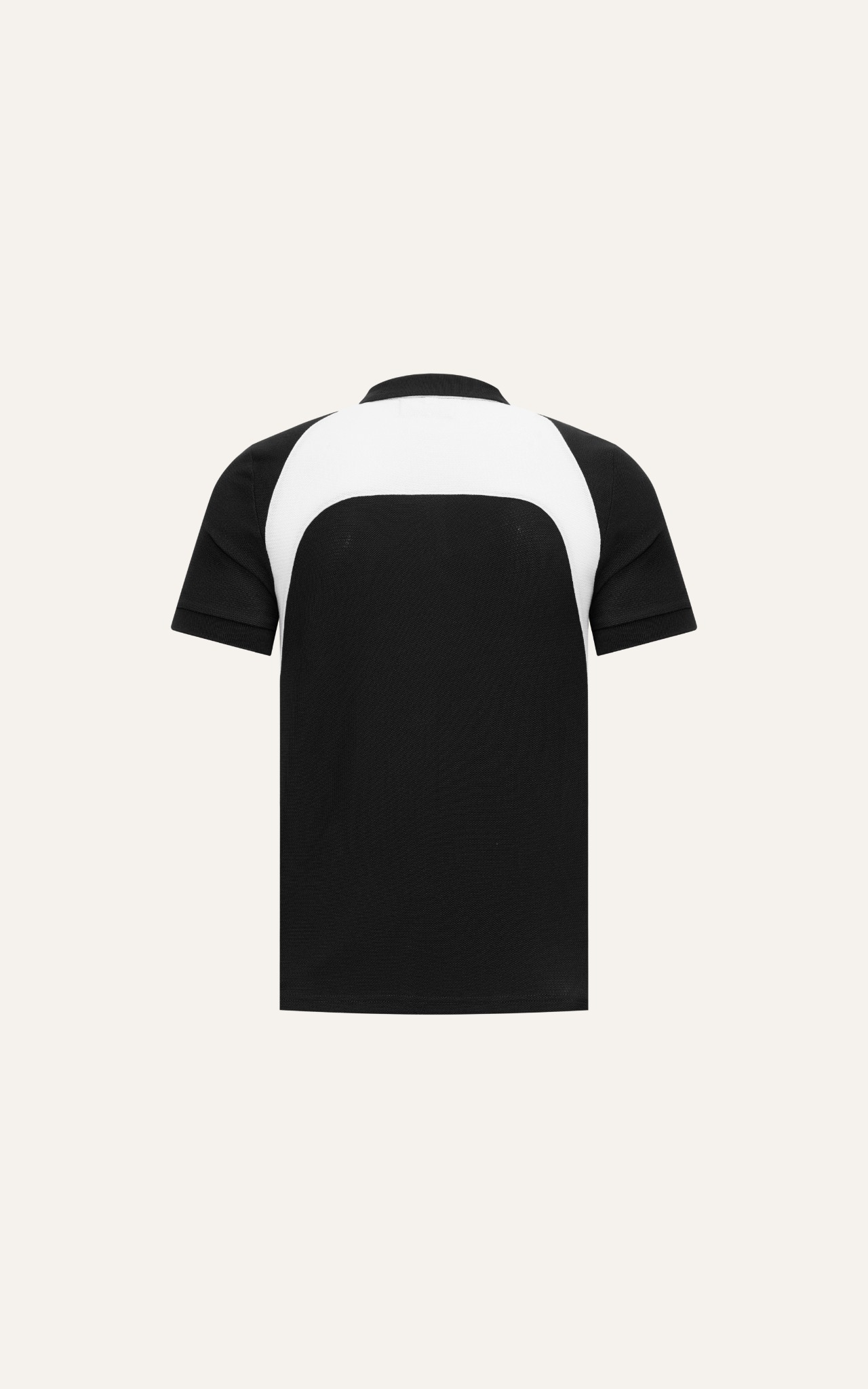 AG866 PREMIUM SLIMFIT MIX POLO - BLACK