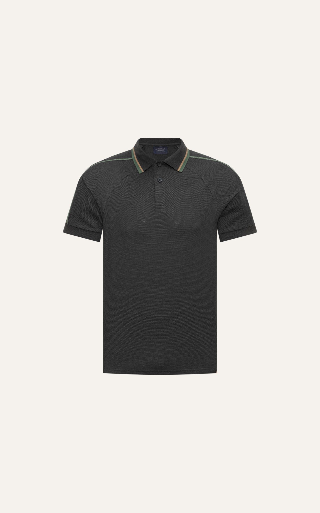 AG869 PREMIUM SLIMFIT POLO - DARK GREY