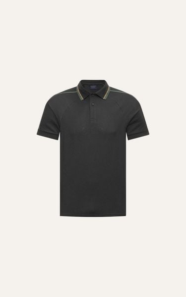  AG869 PREMIUM SLIMFIT POLO - DARK GREY