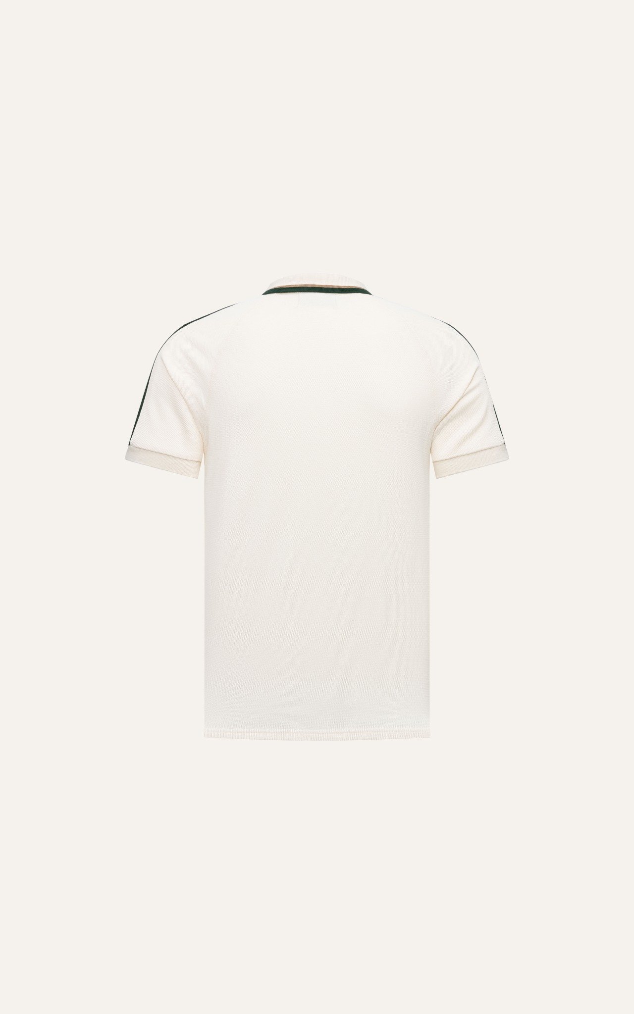 AG869 PREMIUM SLIMFIT POLO -  OFF WHITE