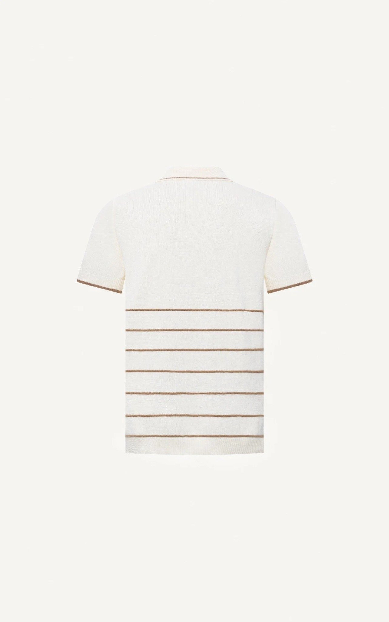 AG716 PREMIUM REGULAR FIT POLO - OFF WHITE