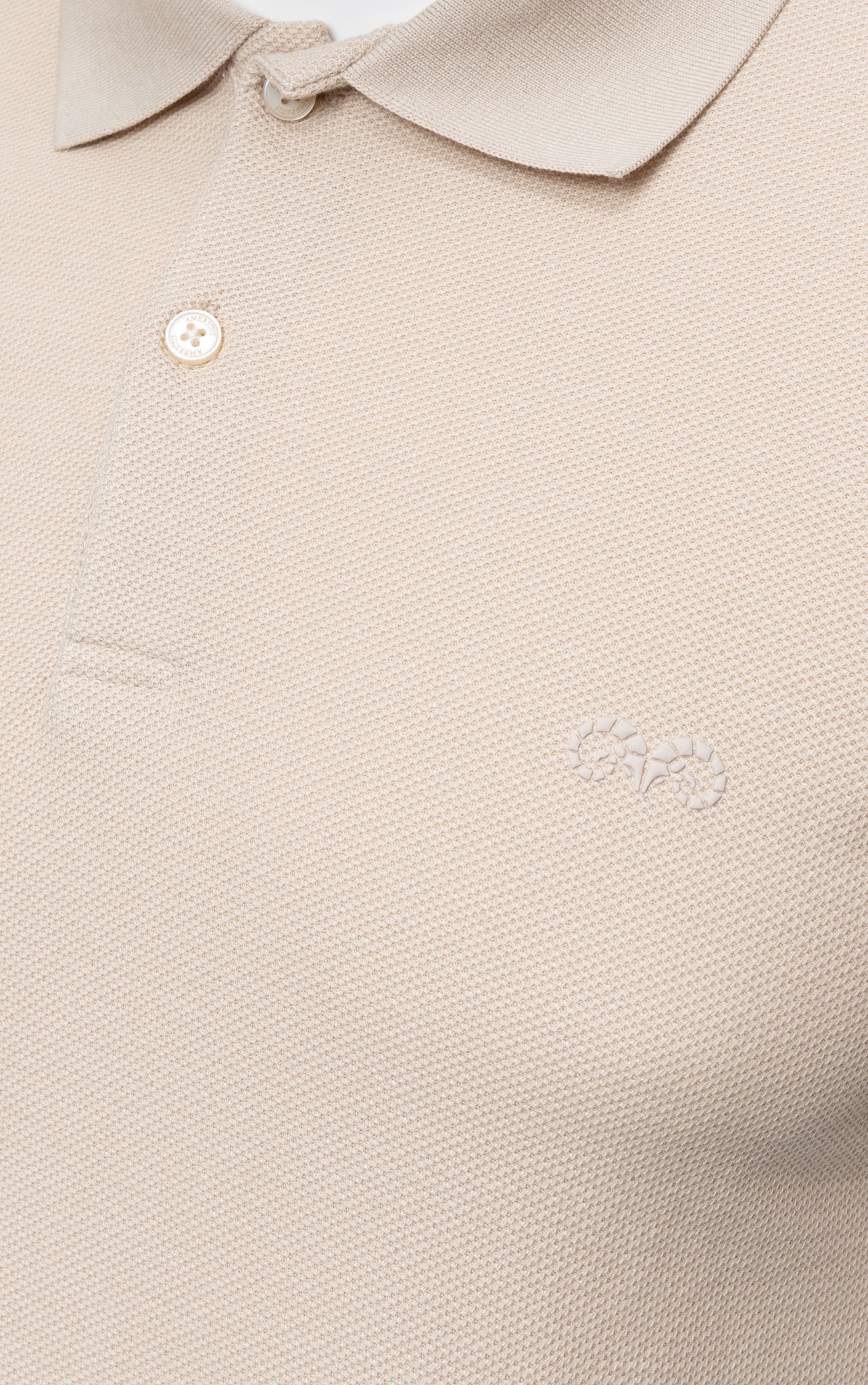 AG02 SIGNATURE SLIMFIT POLO - BEIGE