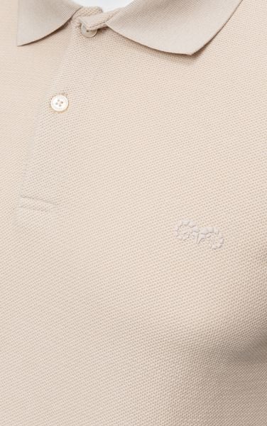  AG02 SIGNATURE SLIMFIT POLO  - BEIGE 