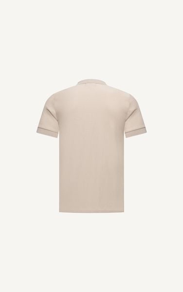  AG02 SIGNATURE SLIMFIT POLO  - PALE YELLOW 