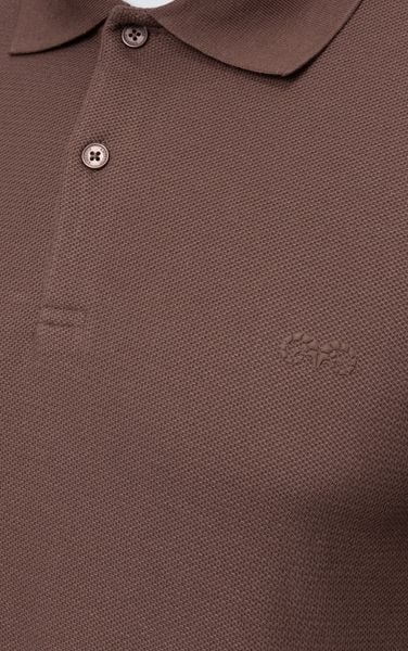  AG02 SIGNATURE SLIMFIT POLO - CHOCO BROWN 